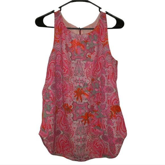 CAbi Tops - Cabi Pink Paisley Tank Top